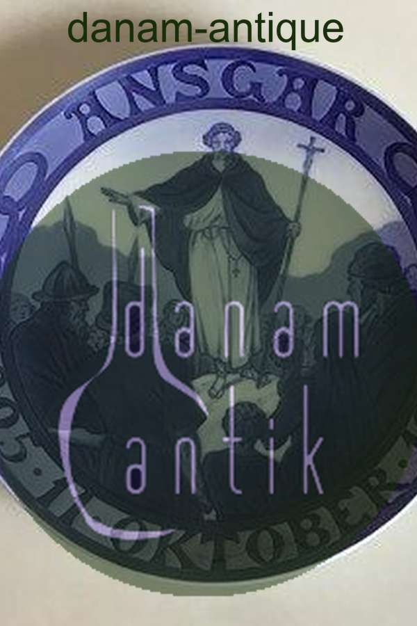 Royal Copenhagen Mindeplatte fra 1920 RC-CM194