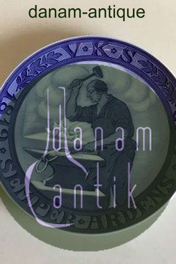 Royal Copenhagen Mindeplatte fra 1919 RC-CM189