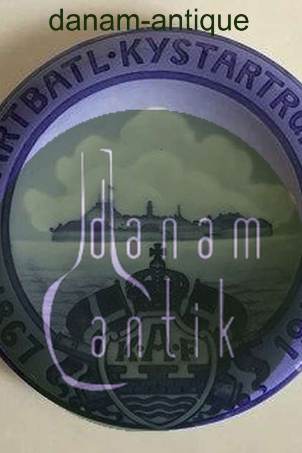 Royal Copenhagen Mindeplatte fra 1917 RC-CM171