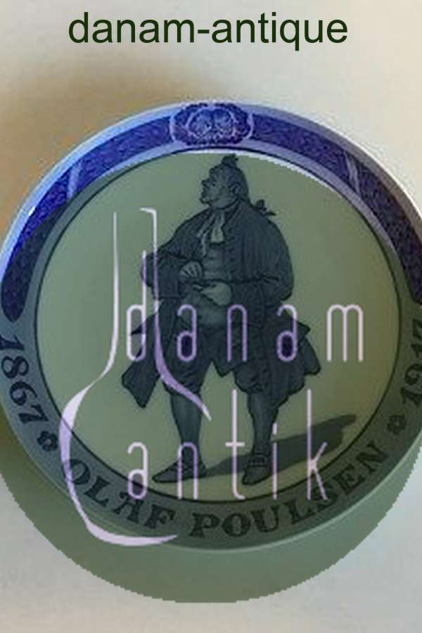 Royal Copenhagen Mindeplatte fra 1917 RC-CM170