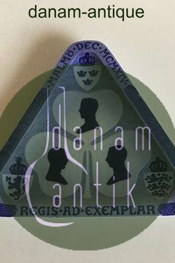 Royal Copenhagen Mindeplatte fra 1915 RC-CM158