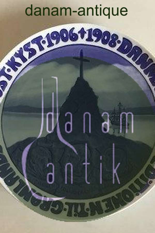 Royal Copenhagen Mindeplatte fra 1908 RC-CM94