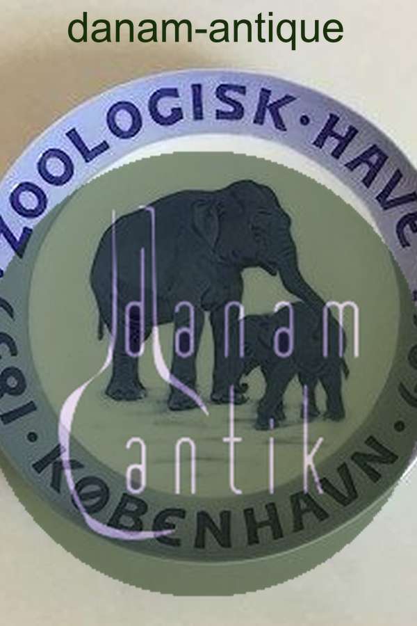 Royal Copenhagen Mindeplatte fra 1909 RC-CM92