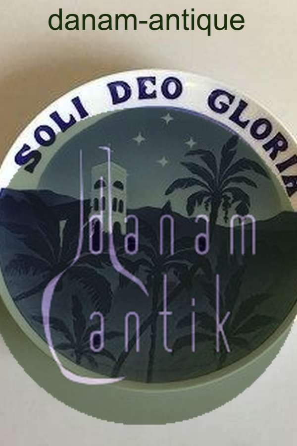 Royal Copenhagen Mindeplatte fra 1906 RC-CM66