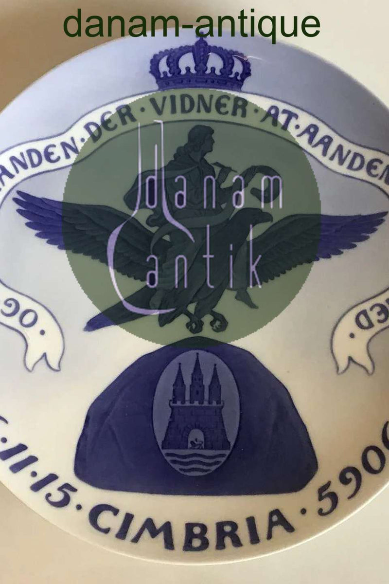 Royal Copenhagen Mindeplatte fra 1906 RC-CM63A