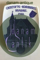 Royal Copenhagen Mindeplatte fra 1903 RC-CM45