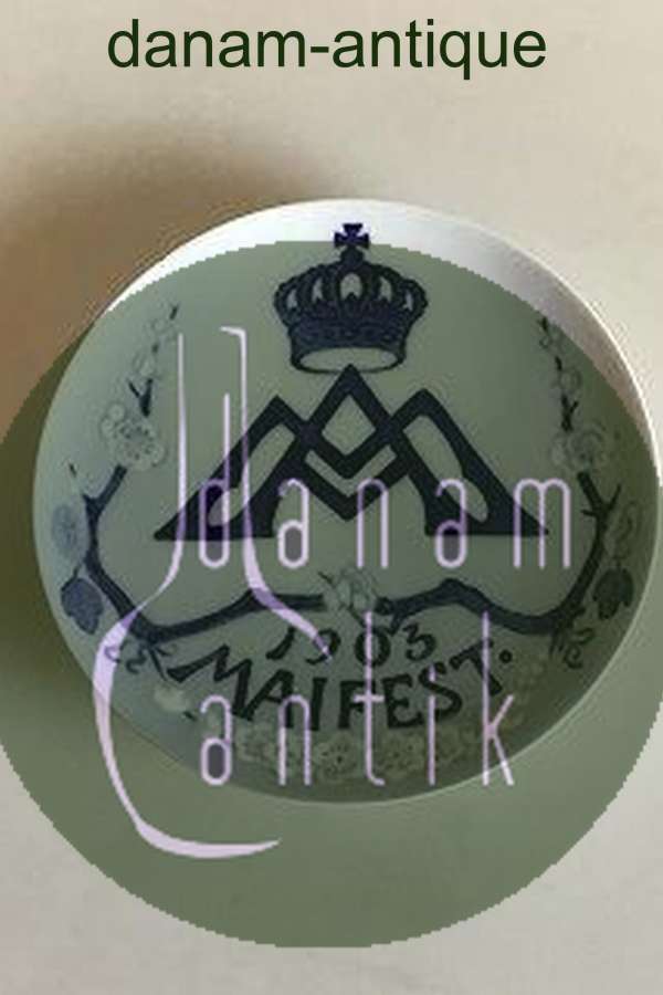 Royal Copenhagen Mindeplatte fra 1903 RC-CM44