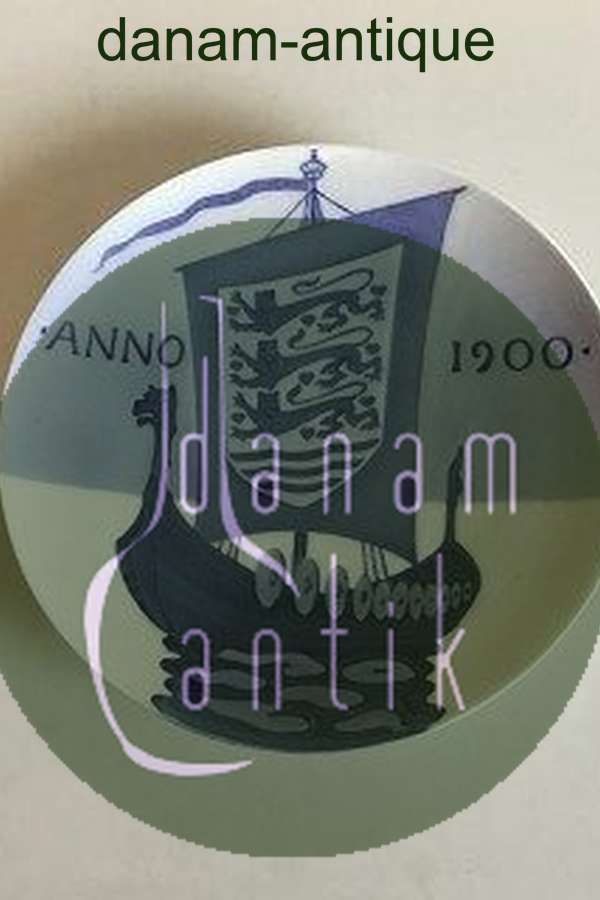 Royal Copenhagen Mindeplatte fra 1900 RC-CM37