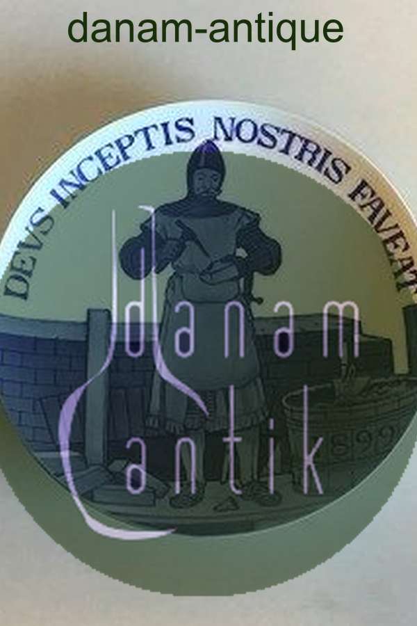 Royal Copenhagen Mindeplatte fra 1899 RC-CM32