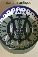 Royal Copenhagen Mindeplatte fra 1897 Unika RC-CM8U