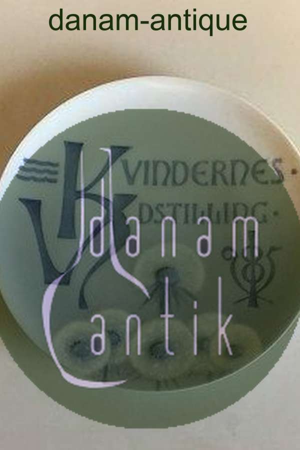 Royal Copenhagen Mindeplatte fra 1895 RC-CM4