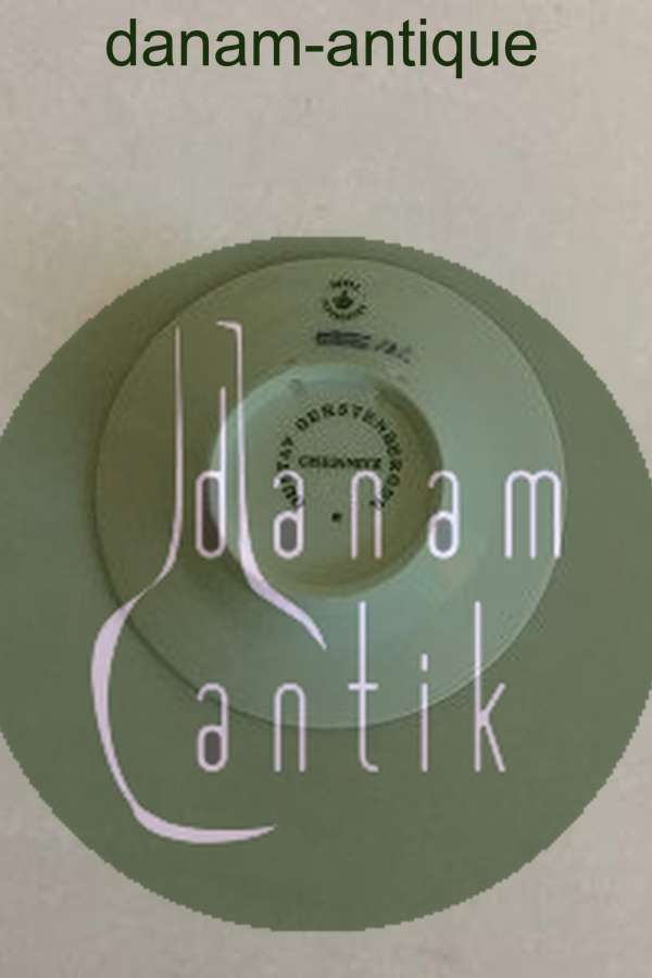 Royal Copenhagen Mindeplatte Chemnitz fra 1912