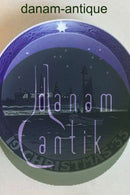 Royal Copenhagen Juleplatte fra 1935 med Engelsk indskription "Christmas"