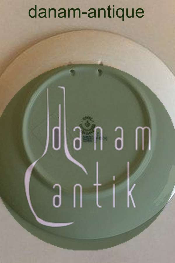 Royal Copenhagen Juleplatte fra 1934 med Tysk indskription "Weihnachten"