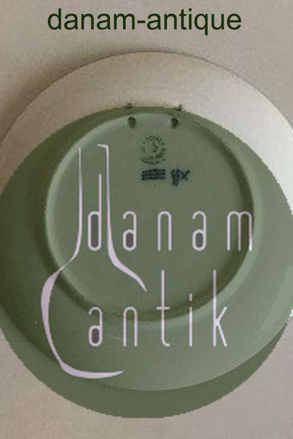 Royal Copenhagen Juleplatte fra 1933 med Fransk indskription "Noel"