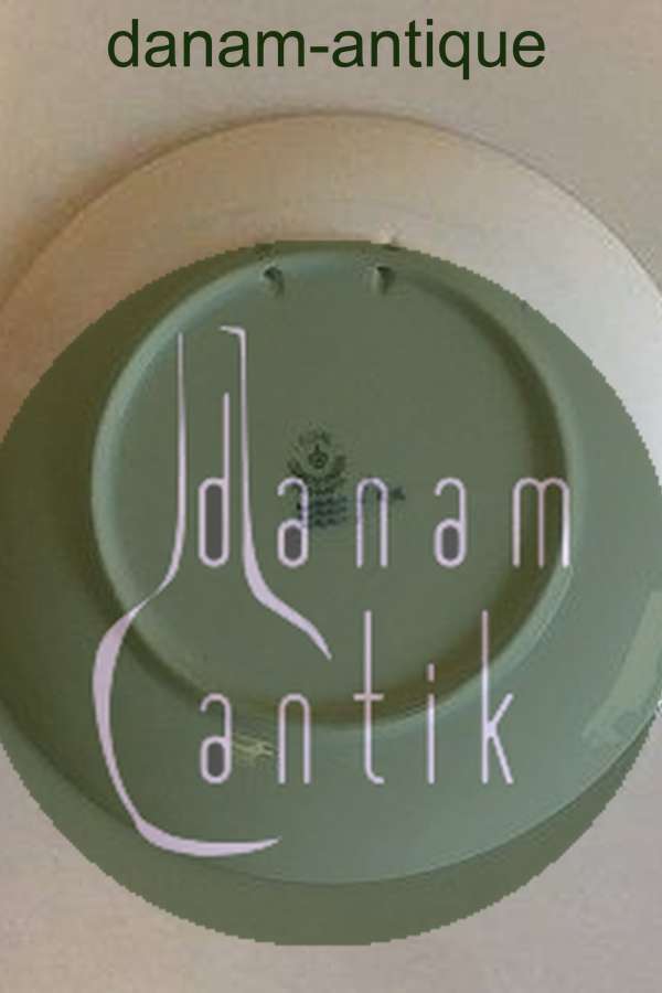 Royal Copenhagen Juleplatte fra 1932 med Tysk indskription "Weihnachten"