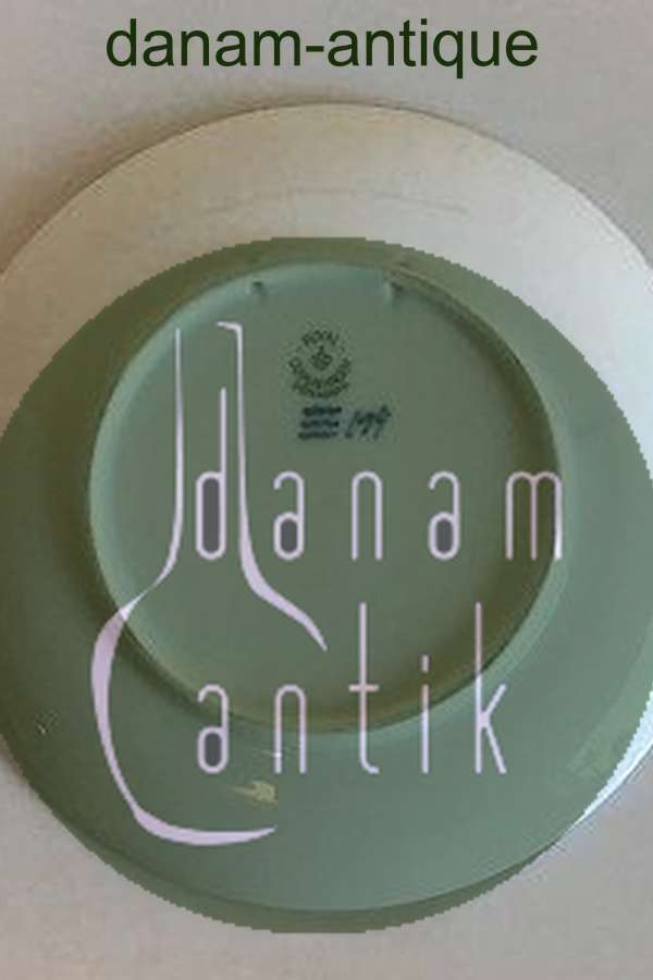 Royal Copenhagen Juleplatte fra 1929 med Engelsk indskription "Christmas"