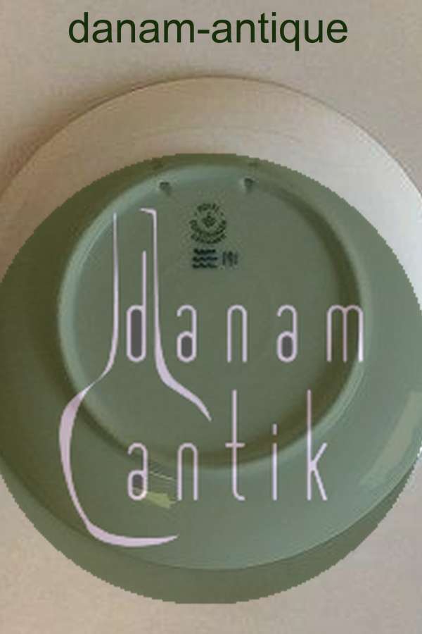 Royal Copenhagen Juleplatte fra 1929 med Tysk indskription "Weihnachten"