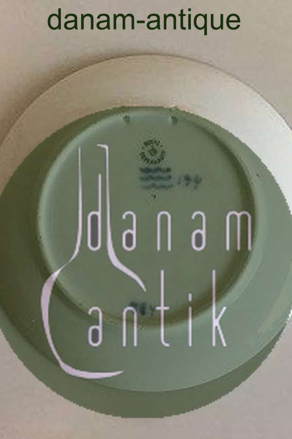 Royal Copenhagen Juleplatte fra 1921 med Fransk indskription "Noel"