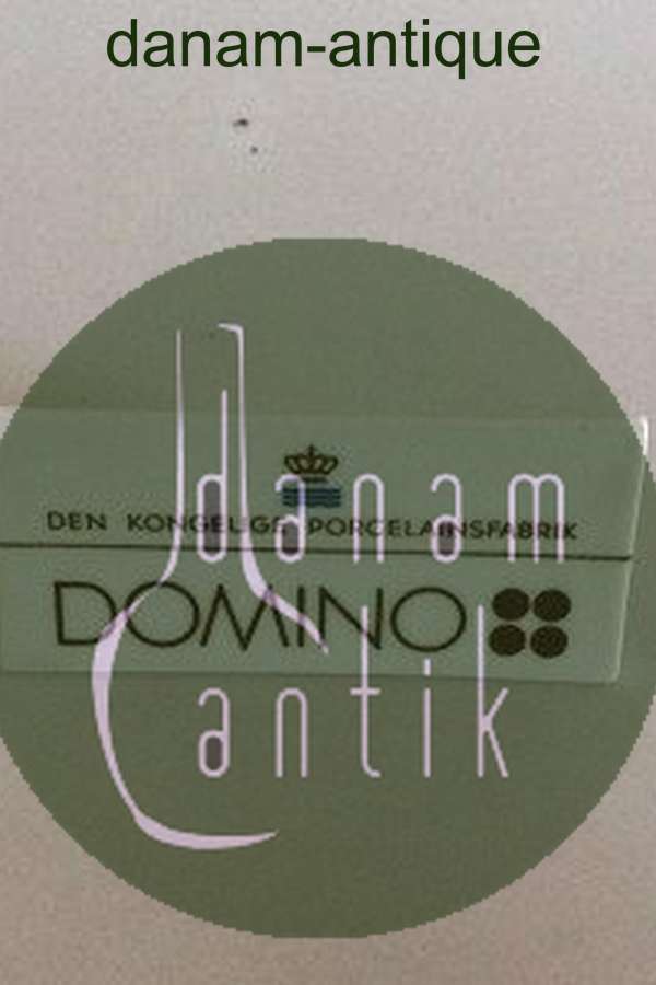 Royal Copenhagen Forhandler Reklame Skilt "Domino"