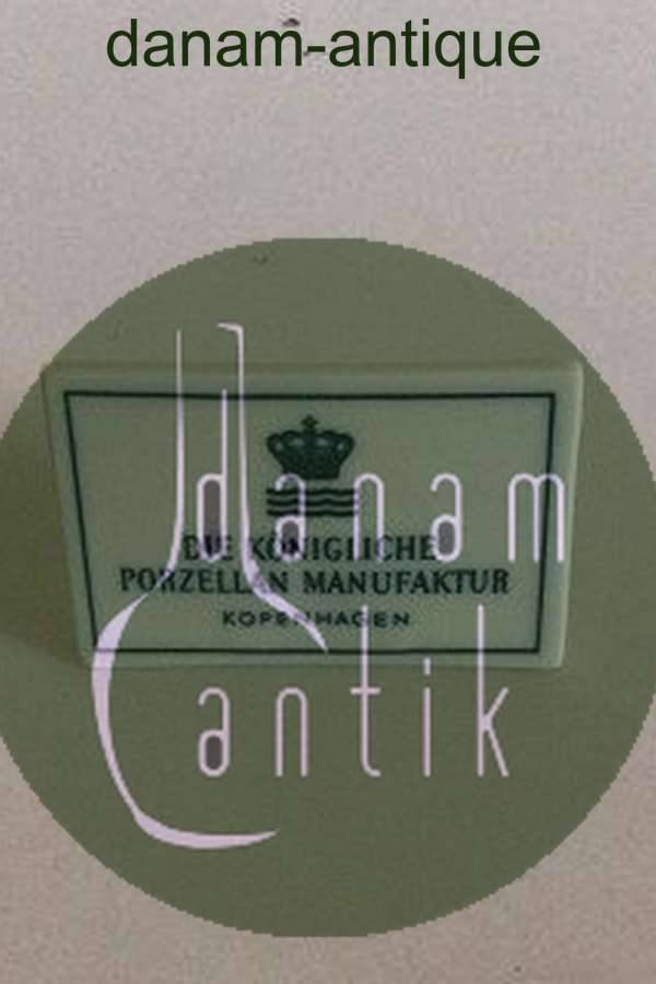 Bing & Grøndahl Dealer Advertising Sign with German Text