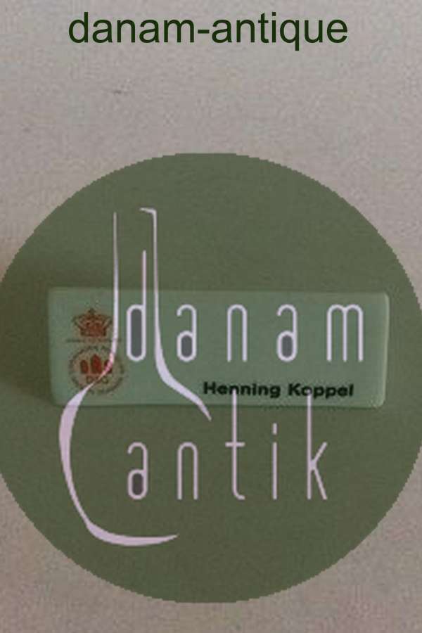 Bing & Grøndahl Dealer Advertising Sign "Henning Koppel"