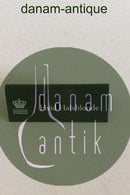 Royal Copenhagen Dealer Advertising sign in Plastic "Hvid Halvblonde"