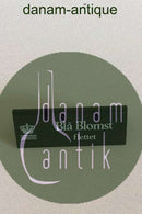 Royal Copenhagen Forhandler Reklame Skilt i Plastik "Blå Blomst Flettet"