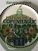 Aluminia Platte No 829/445. Fransk Forhandler Platte "Faïences de Copenhague"