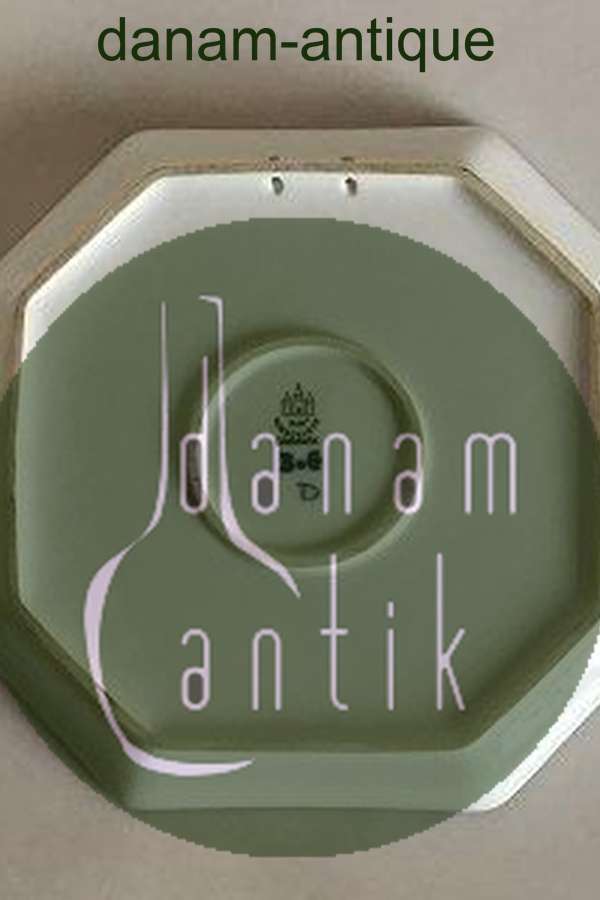 Bing og Grøndahl Alfabet Platte Jerusalem. Designet i 1933-1934 af Ove Larsen