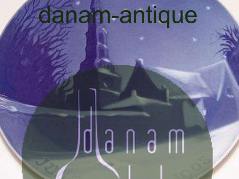 Bing & Grøndahl Juleplatte fra 1908