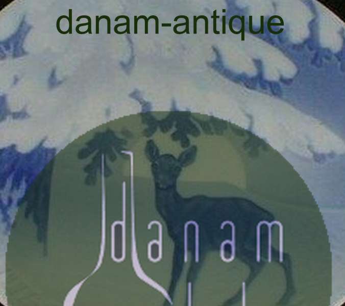 Bing & Grøndahl Juleplatte fra 1905