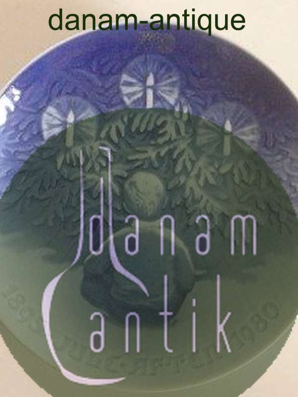 Bing & Grondahl Christmas Jubilee Plate from 1980