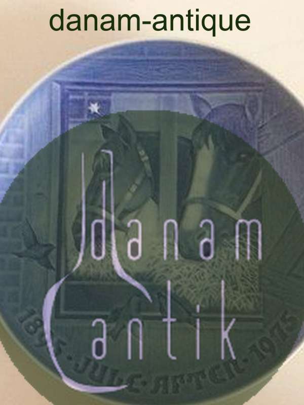 Bing & Grøndahl Jule Jubilæums Platte fra 1975