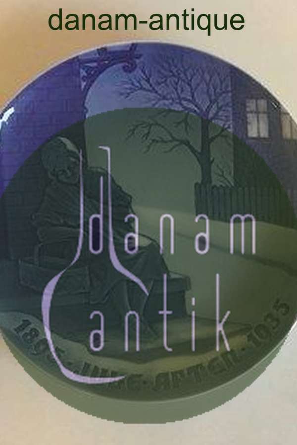 Bing & Grondahl Christmas Jubilee Plate from 1935 with 1907 motif