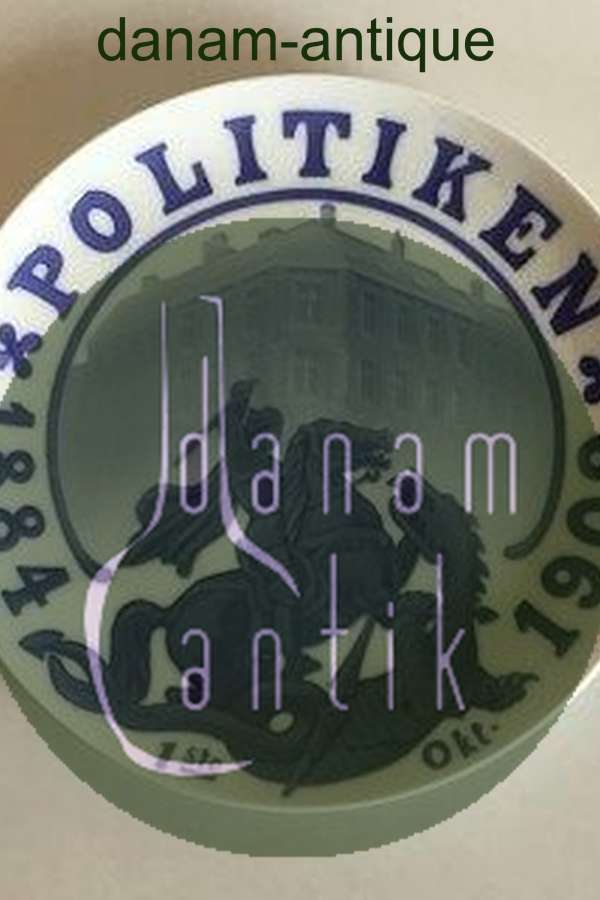 Bing & Grøndahl Mindeplatte fra 1909 BG-CM37