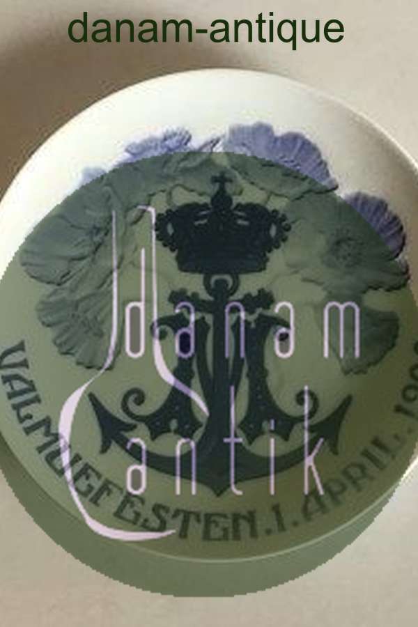 Bing & Grøndahl Mindeplatte fra 1908 BG-CM30