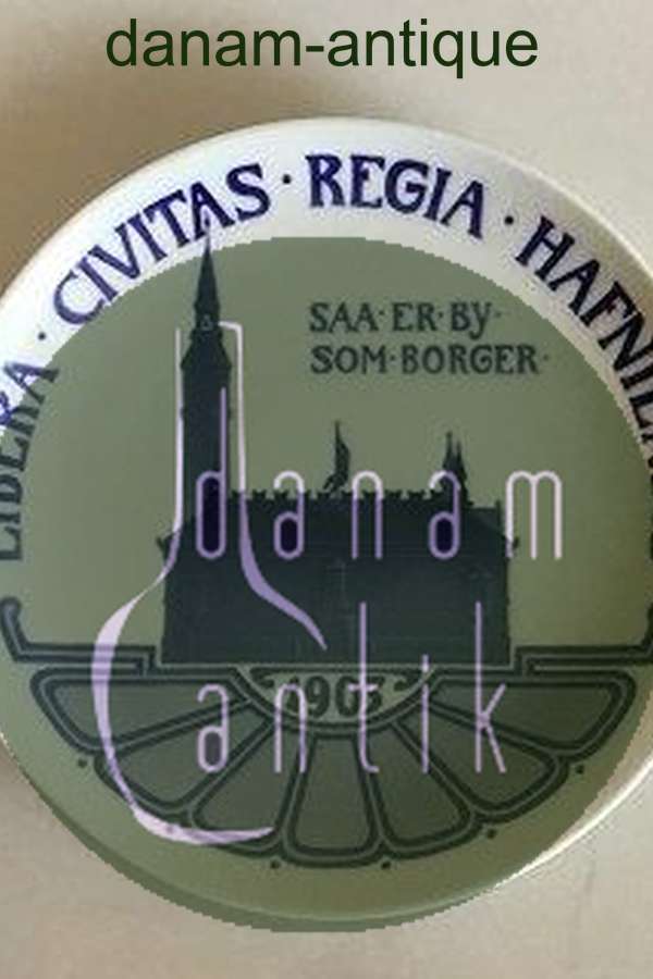 Bing & Grøndahl Mindeplatte fra 1903 BG-CM20