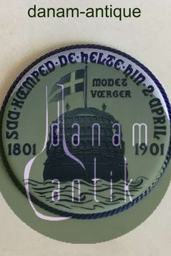 Bing & Grøndahl Mindeplatte fra 1901 BG-CM16