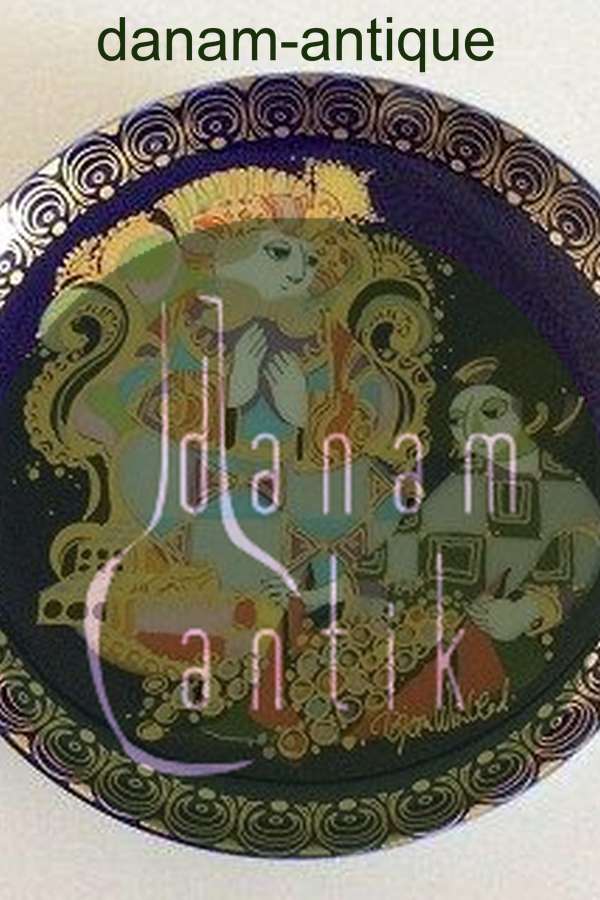 Bjørn Wiinblad Rosenthal Aladdin Platte / Wunderlampe No 8