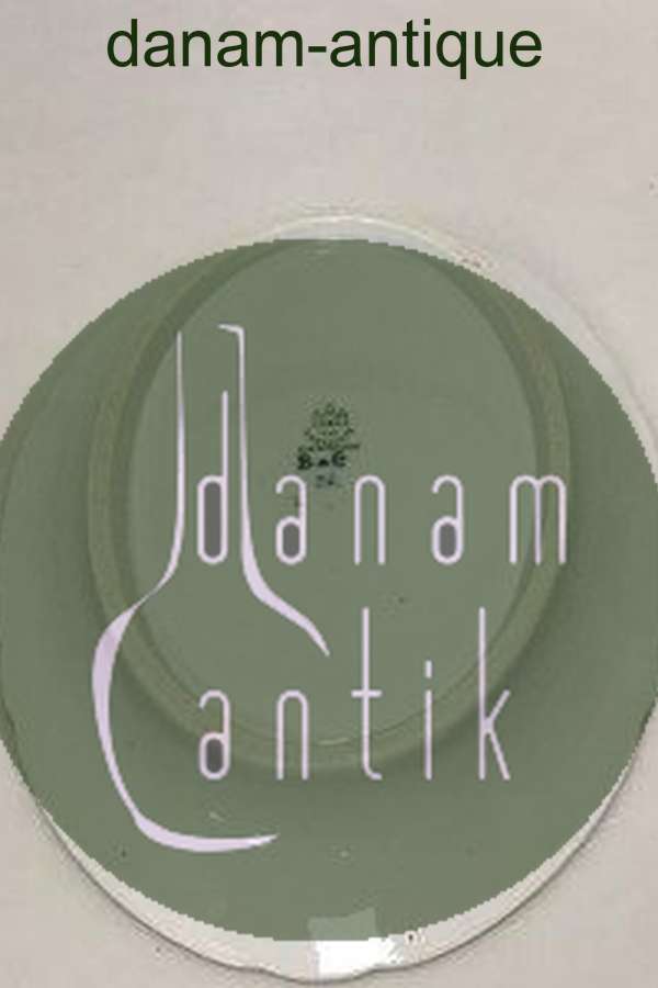 ビング＆グロンダール ディケンズ バタフライ＆ゴールドオーバルディッシュ