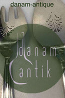 Georg Jensen Sterling Sølv Konge Fiskeserveringssæt No 231A+B