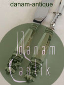 ジョージ ジェンセン キングスターリングシルバーフォーク＆ナイフセット No 119