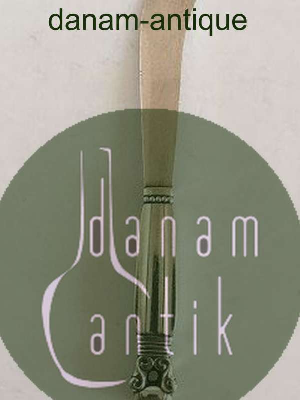 Georg Jensen Sterling Sølv Konge Smørkniv No 046