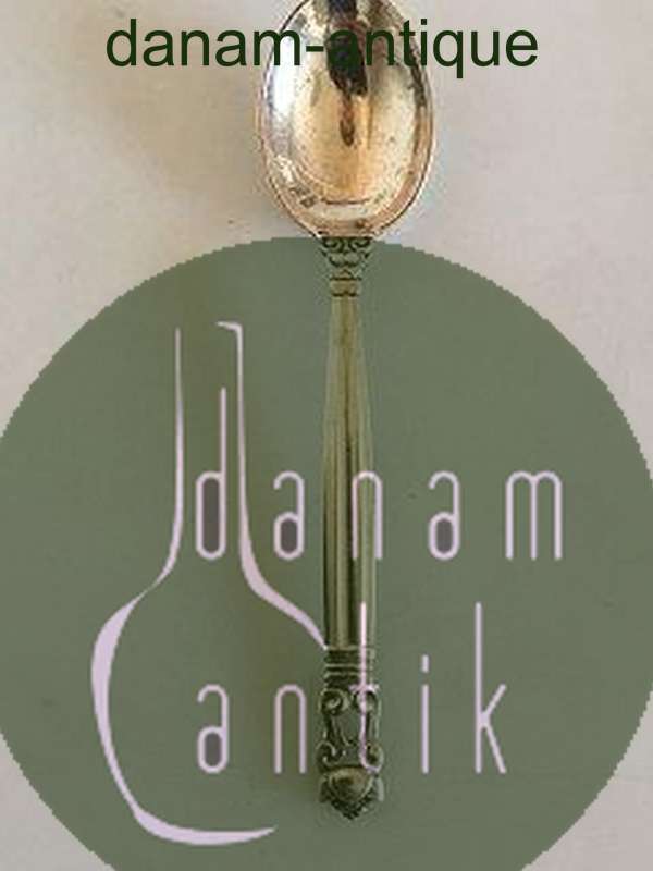 Georg Jensen Sterling Sølv Konge Mokkaske No 035