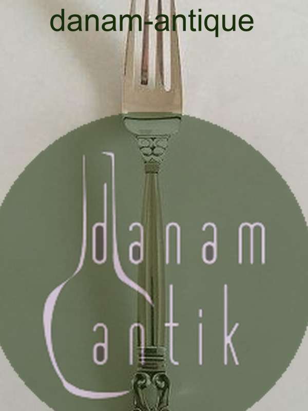 Georg Jensen Sterling Sølv Konge Frokostgaffel No 022