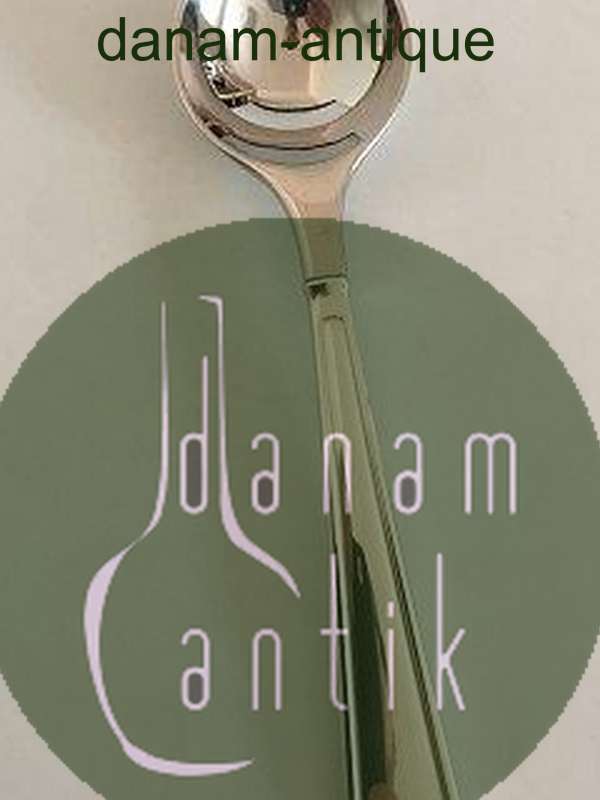 Georg Jensen Koppel Sterling Sølv Ske med Stålmontage