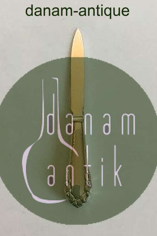 Georg Jensen Sølv Liljekonval Frugtkniv No 13B