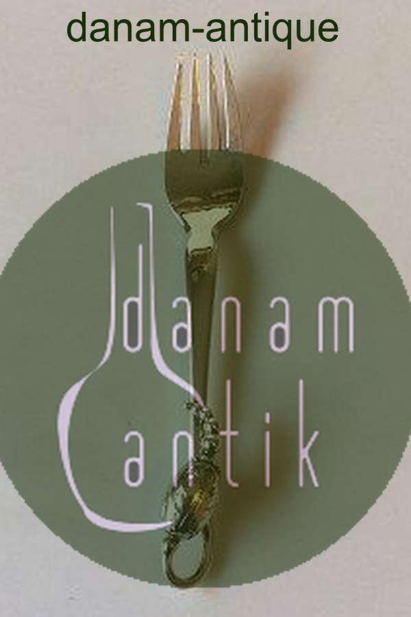 Georg Jensen Sterling Sølv Magnolia No 84 Fiskegaffel No 061