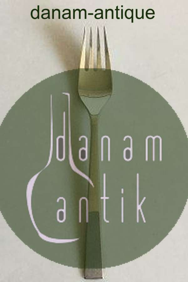 Georg Jensen Sterling Silver Modern Cutlery Margrethe Dinner Fork